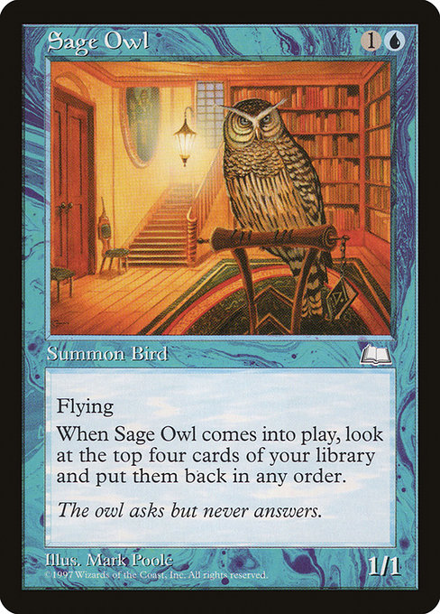 Sage Owl - Nonfoil