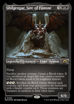 Shilgengar, Sire of Famine (Etched Foil)