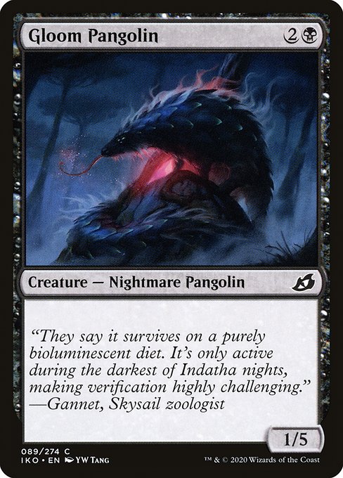 Gloom Pangolin - Nonfoil