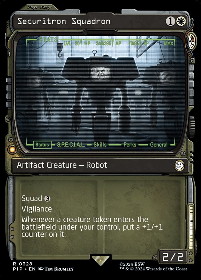 Securitron Squadron (Showcase)
