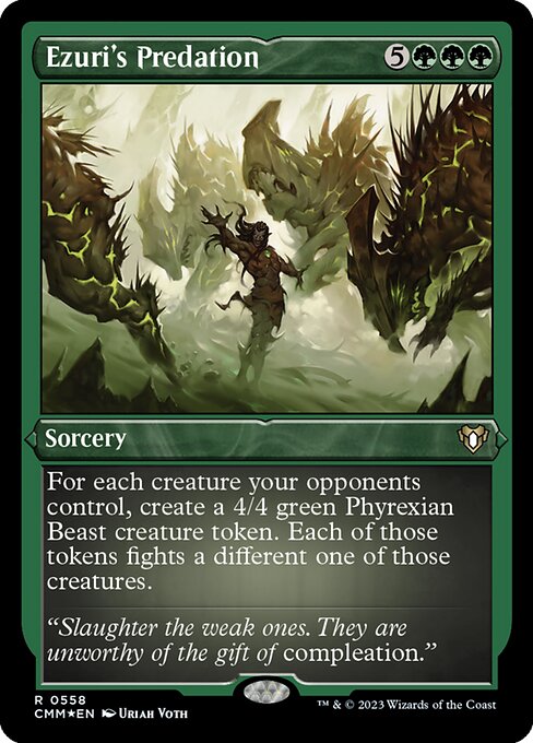 Ezuri's Predation - Etched