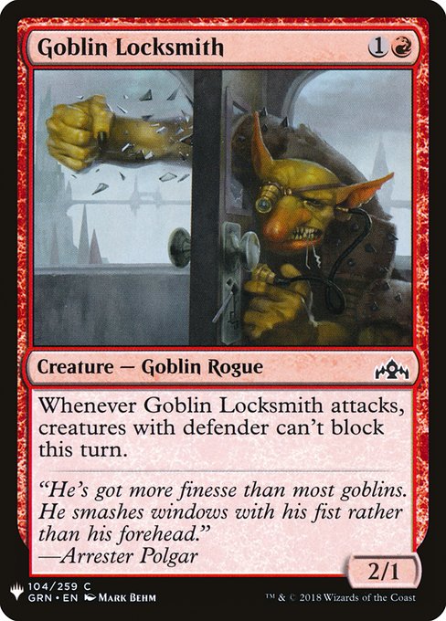 Goblin Locksmith - Nonfoil