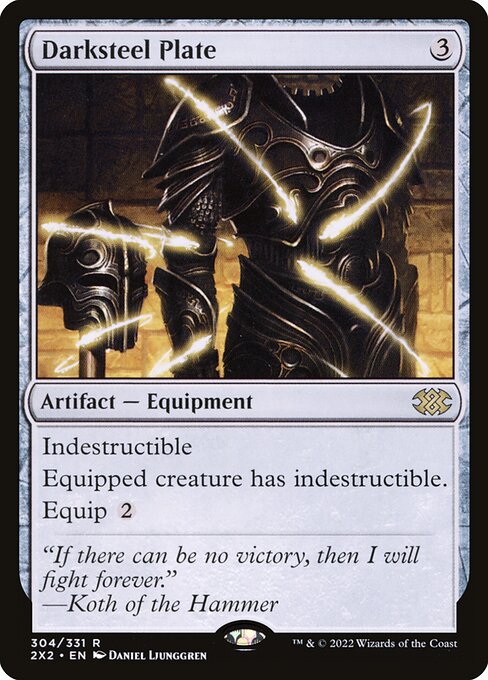 Darksteel Plate - Nonfoil