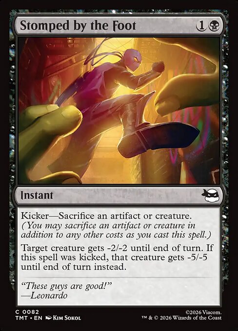 Stomped by the Foot - Nonfoil