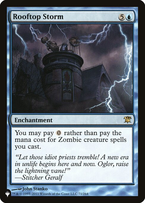Rooftop Storm - Nonfoil