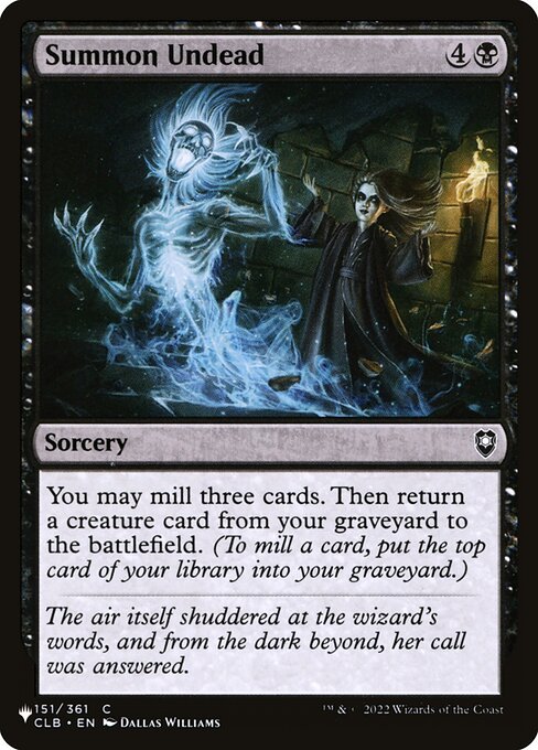 Summon Undead - Nonfoil