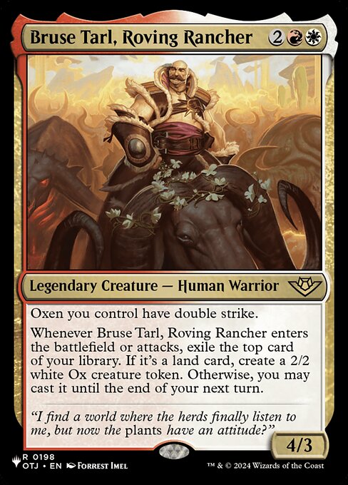 Bruse Tarl, Roving Rancher - Nonfoil
