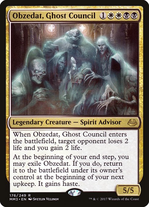 Obzedat, Ghost Council - Nonfoil