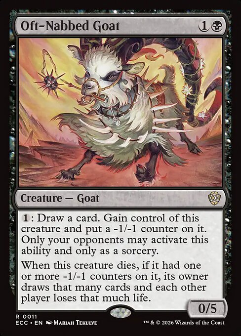 Oft-Nabbed Goat - Nonfoil