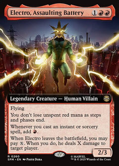 Electro, Assaulting Battery  (Extended Art)