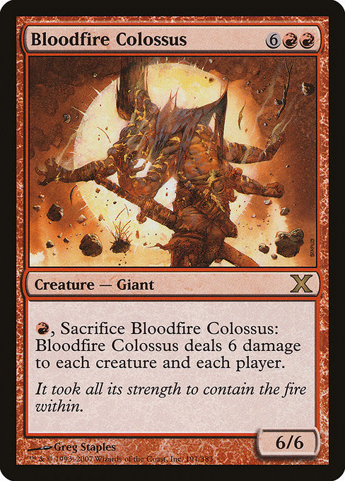 Bloodfire Colossus - Nonfoil