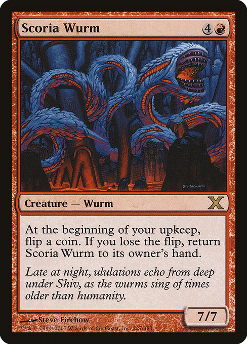 Scoria Wurm - Nonfoil