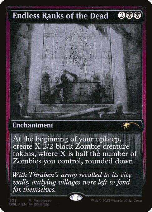 Endless Ranks of the Dead - Foil