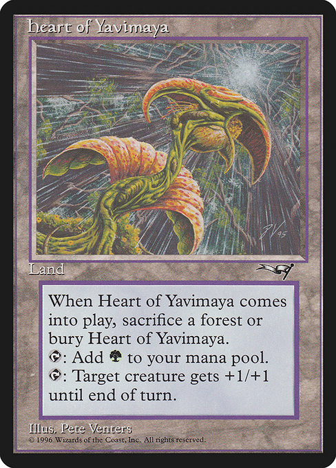 Heart of Yavimaya - Nonfoil