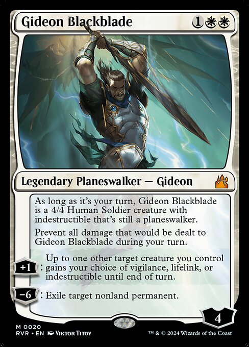Gideon Blackblade - Nonfoil