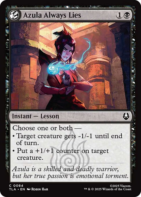 Azula Always Lies - Nonfoil