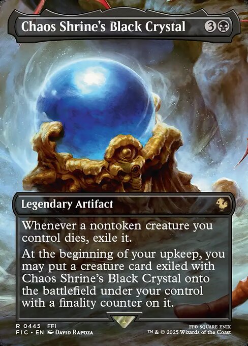 Chaos Shrine's Black Crystal - Nonfoil