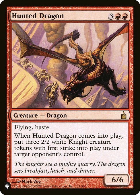 Hunted Dragon - Nonfoil