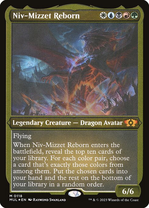 Niv-Mizzet Reborn - Etched