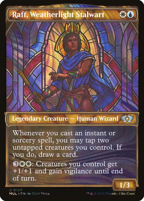 Raff, Weatherlight Stalwart - Foil