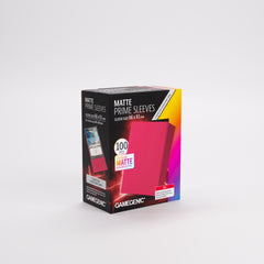 Gamegenic Matte Prime Card Sleeves - Red