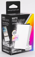 Gamegenic Matte Prime Card Sleeves - White