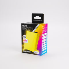 Gamegenic Matte Prime Card Sleeves - Yellow