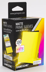Gamegenic Matte Prime Card Sleeves - Yellow