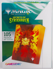 Gamegenic Magic: The Gathering Secrets of Strixhaven Premium Art Sleeves - Lorehold