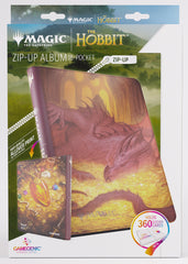 Gamegenic Magic: The Gathering The Hobbit Zip-Up Album 18-Pocket - Smaug's Mox Amber