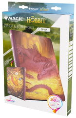 Gamegenic Magic: The Gathering The Hobbit Zip-Up Album 18-Pocket - Smaug's Mox Amber