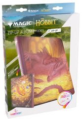 Gamegenic Magic: The Gathering The Hobbit Zip-Up Album 18-Pocket - Smaug's Mox Amber