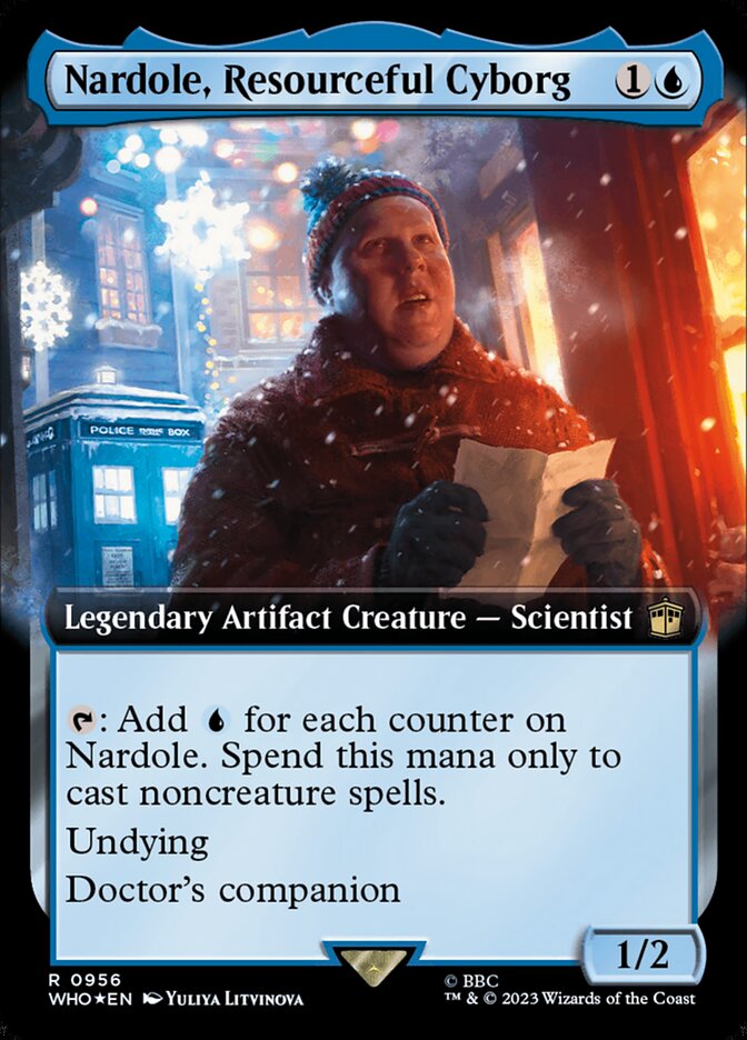 Nardole, Resourceful Cyborg (Extended Art - Surge Foil)