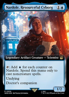 Nardole, Resourceful Cyborg (Extended Art - Surge Foil)