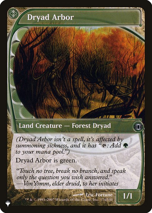 Dryad Arbor - Nonfoil