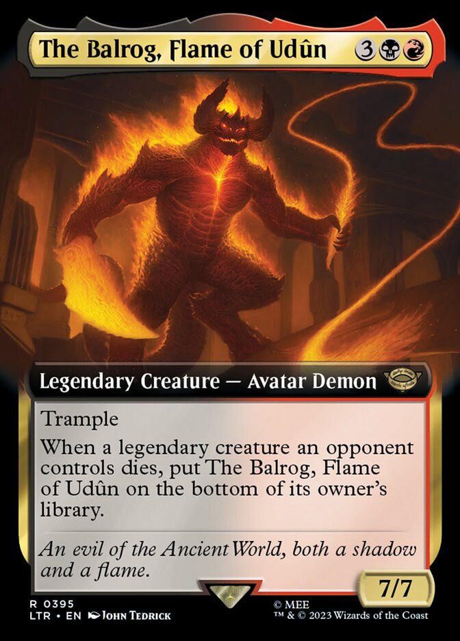 The Balrog, Flame of Udûn (Extended Art)