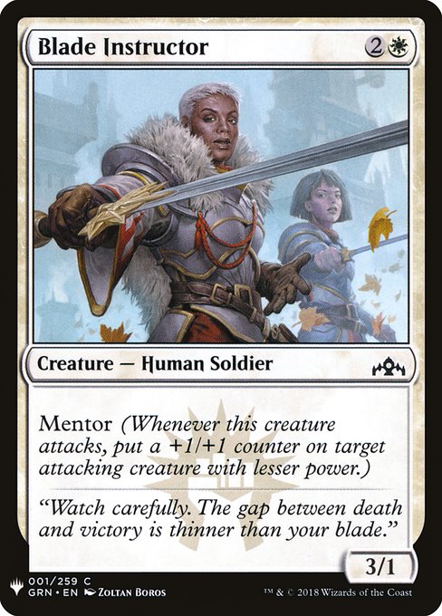 Blade Instructor - Nonfoil