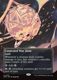 Contested War Zone (Borderless - Poster)