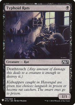 Typhoid Rats (M15-118)