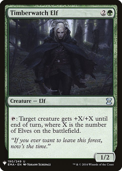 Timberwatch Elf - Nonfoil