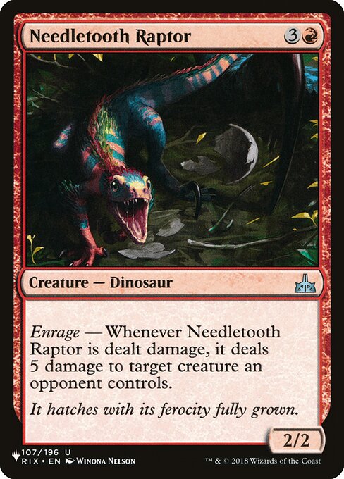 Needletooth Raptor - Nonfoil
