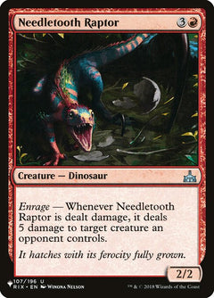 Needletooth Raptor (RIX-107)