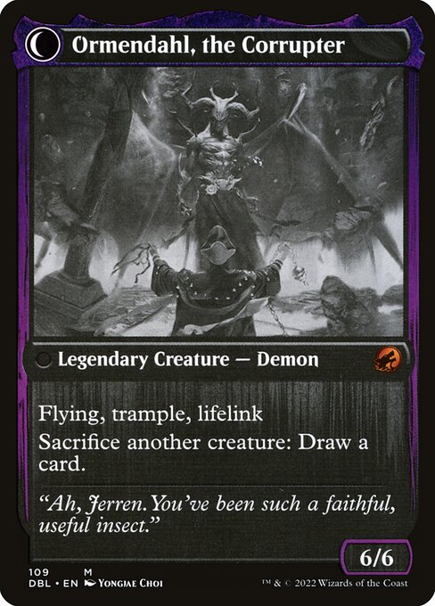 Ormendahl, the Corrupter (back)