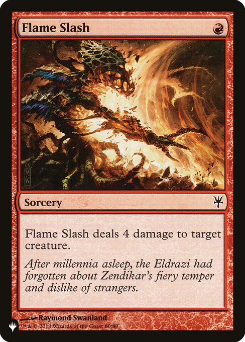 Flame Slash - Nonfoil