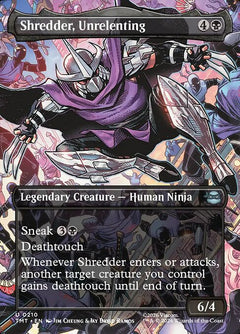 Shredder, Unrelenting (Borderless - Scene)