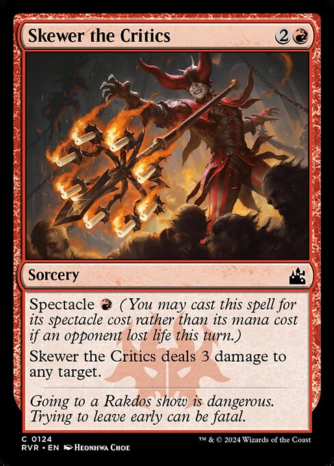 Skewer the Critics - Nonfoil