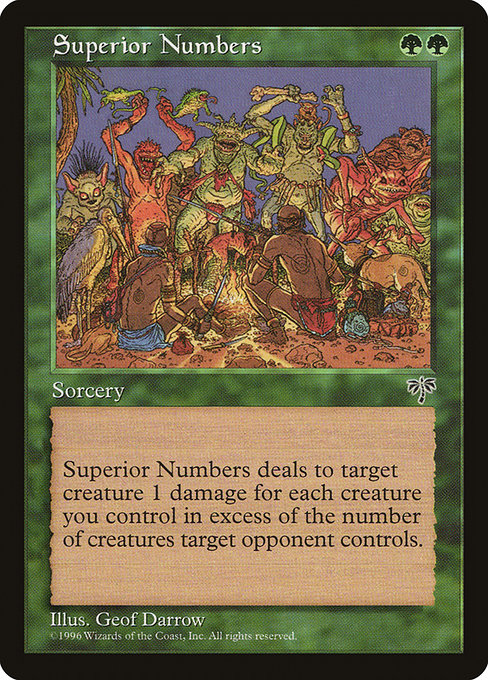 Superior Numbers - Nonfoil
