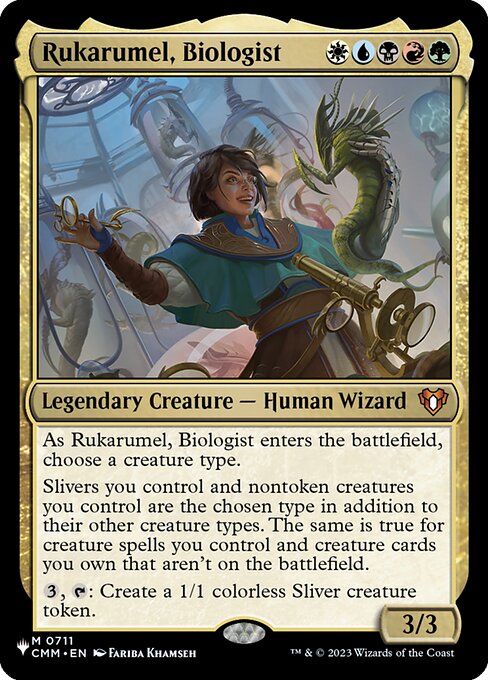 Rukarumel, Biologist - Nonfoil
