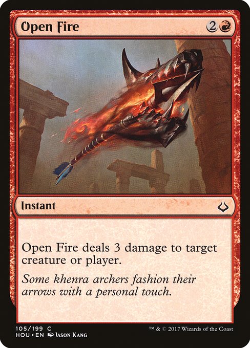 Open Fire - Nonfoil