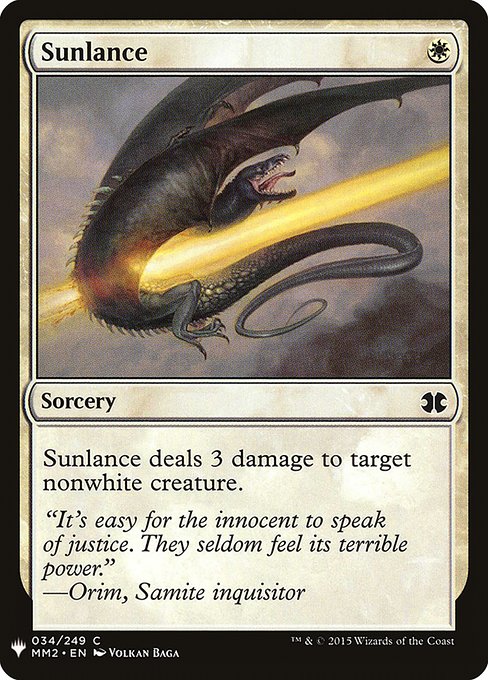 Sunlance - Nonfoil